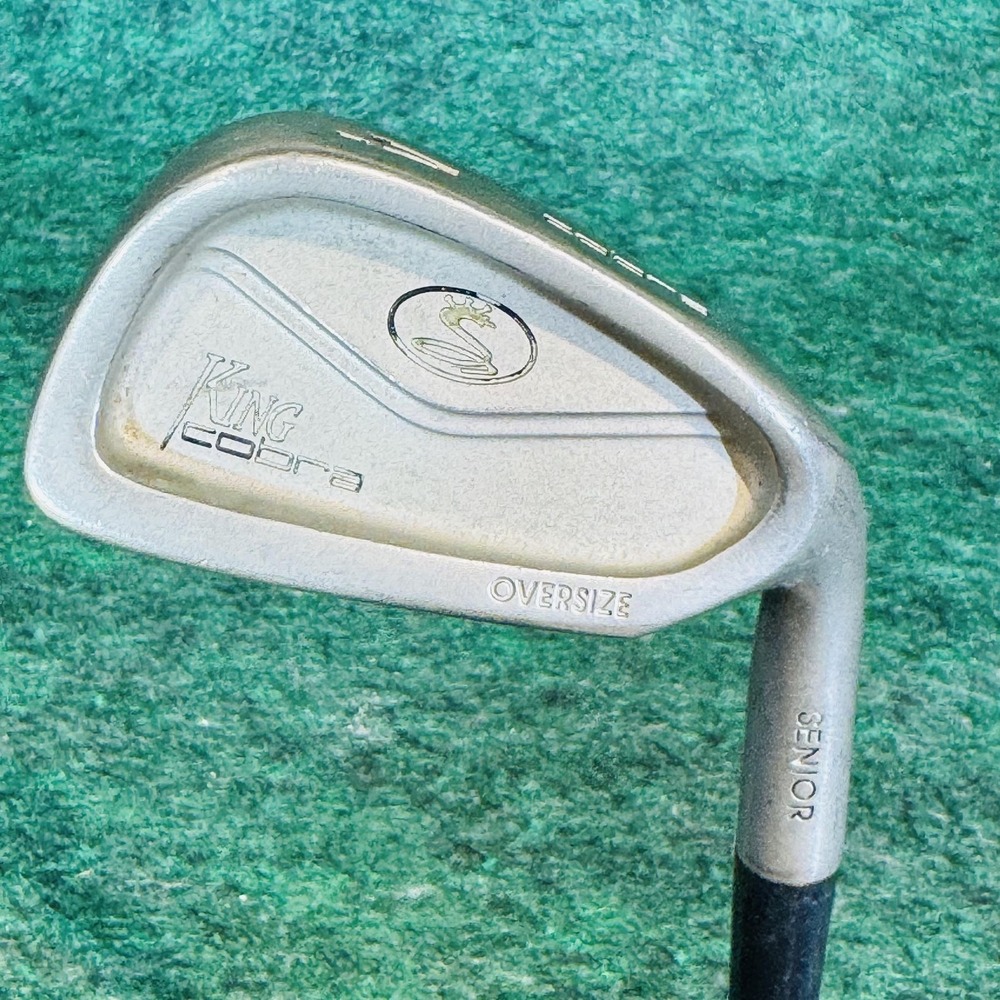 Vintage King Cobra Oversize 4 Iron Mens RH Silver Autoclave Single Club